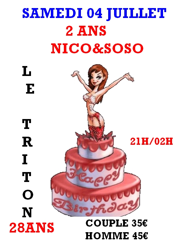 ANNIVERSAIRE DU TRITON